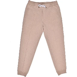 Beige Fibres Joggers (Workout Pants)