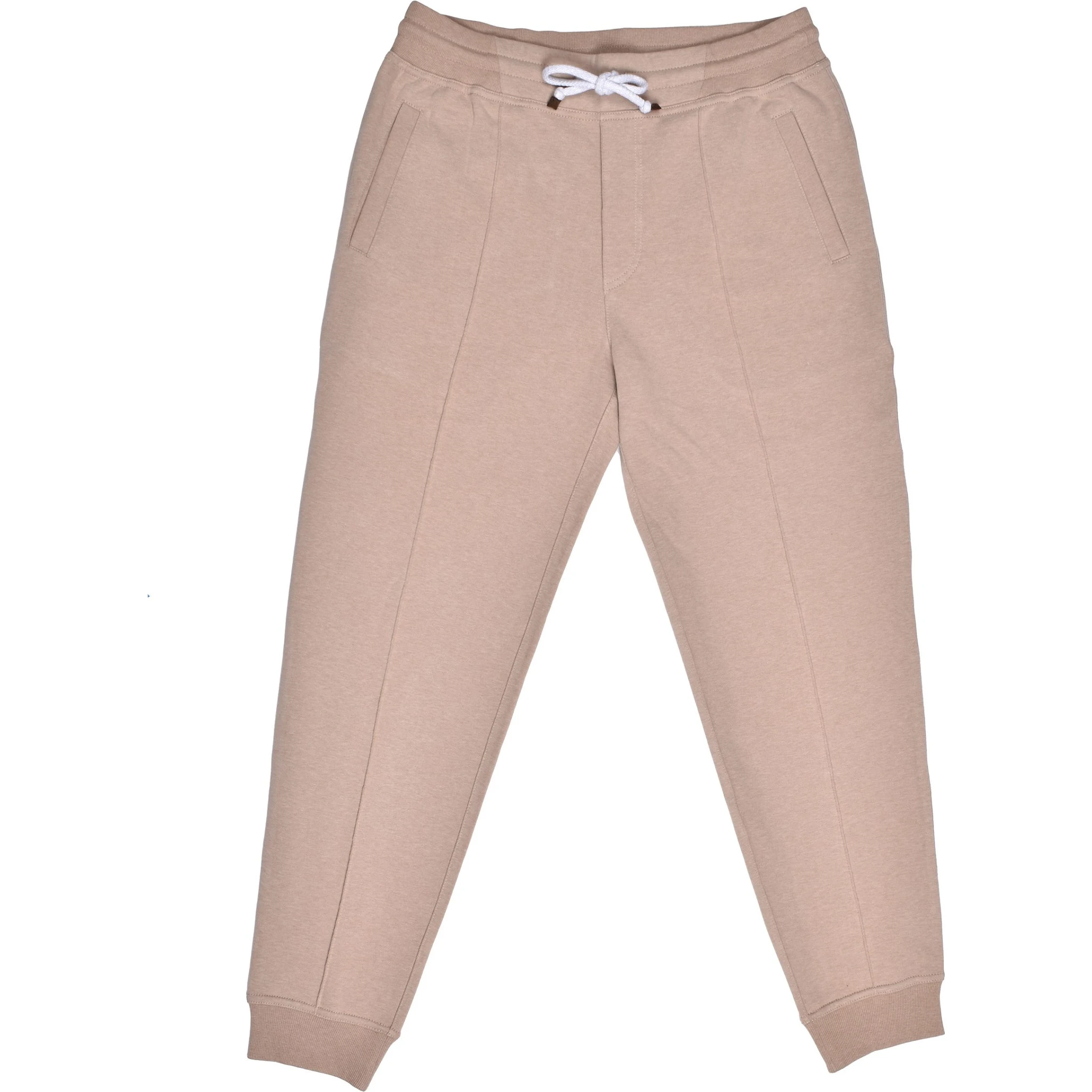 Beige Fibres Joggers (Workout Pants)