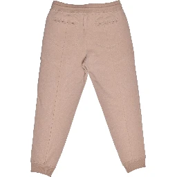 Beige Fibres Joggers (Workout Pants)