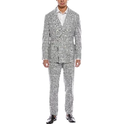Pearl Silk Two-Piece Suit