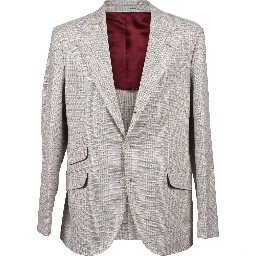 Beige Wool Blazer