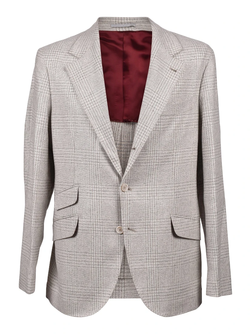 Beige Wool Blazer