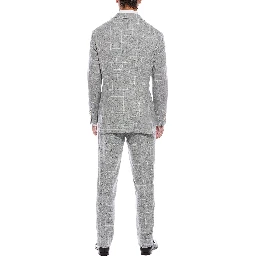 Pearl Silk Two-Piece Suit