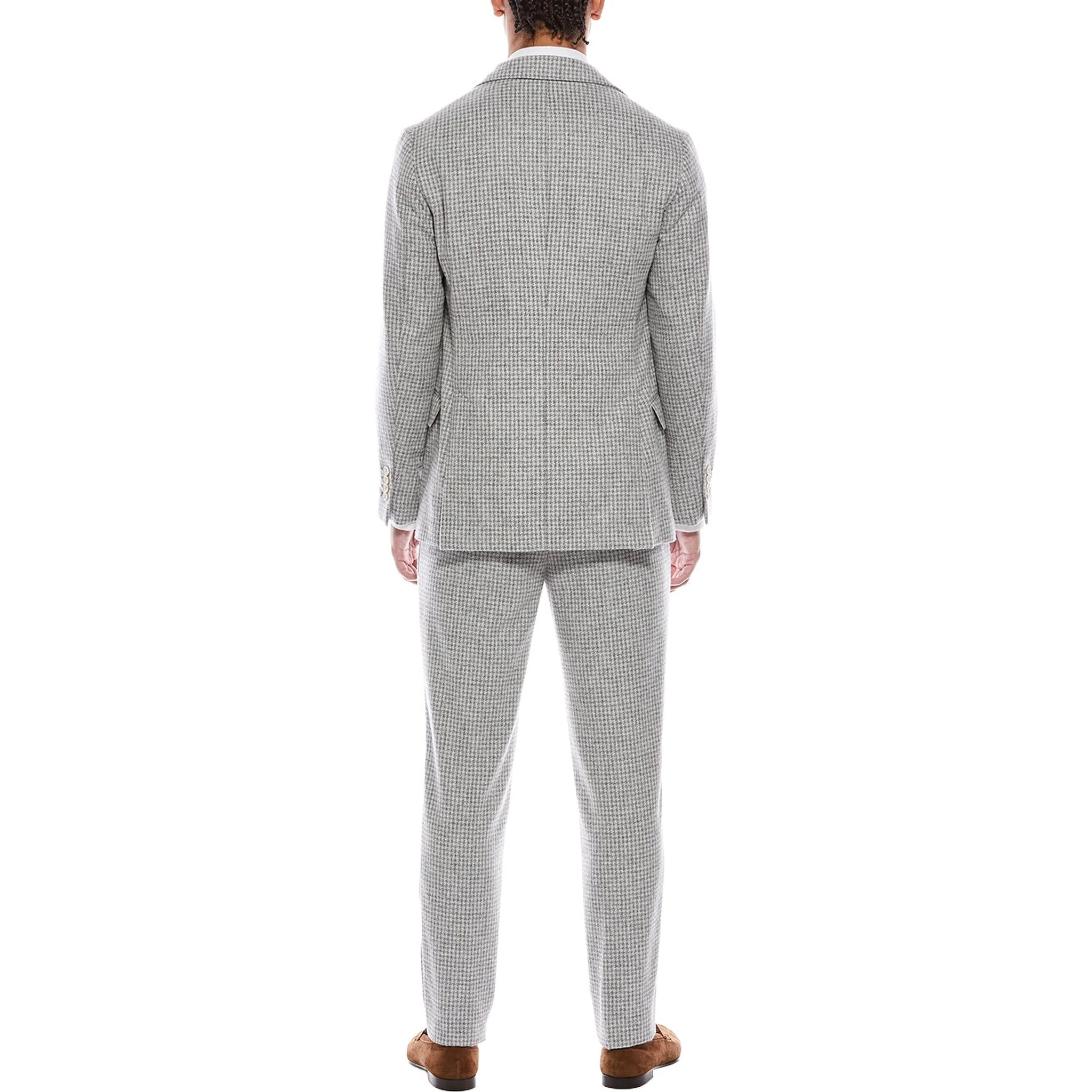 Pearl Leather Two-Piece Suit