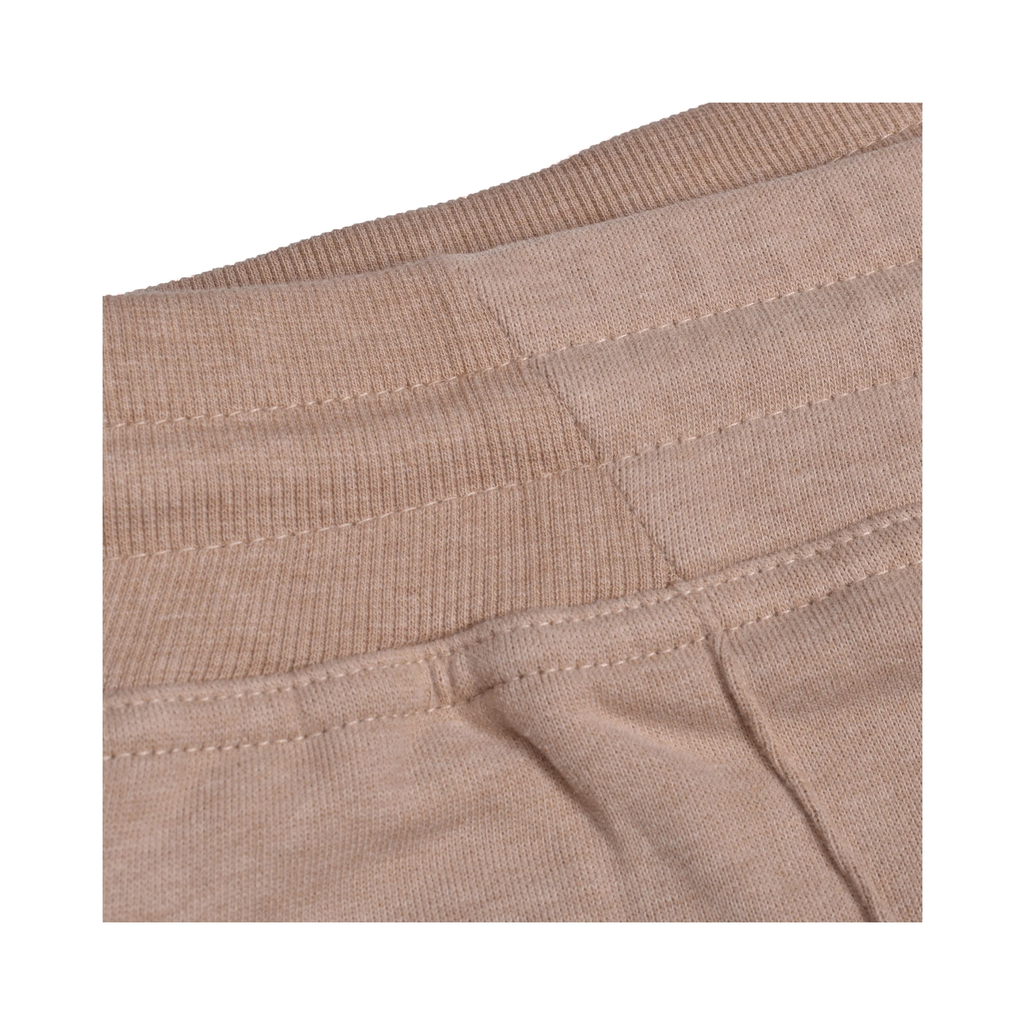 Beige Fibres Joggers (Workout Pants)