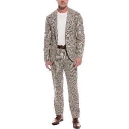 Brown Wool Two-Piece Suit
