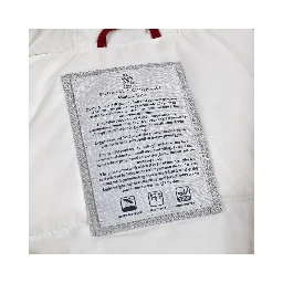 Beige Cotton Full-Length Jacket