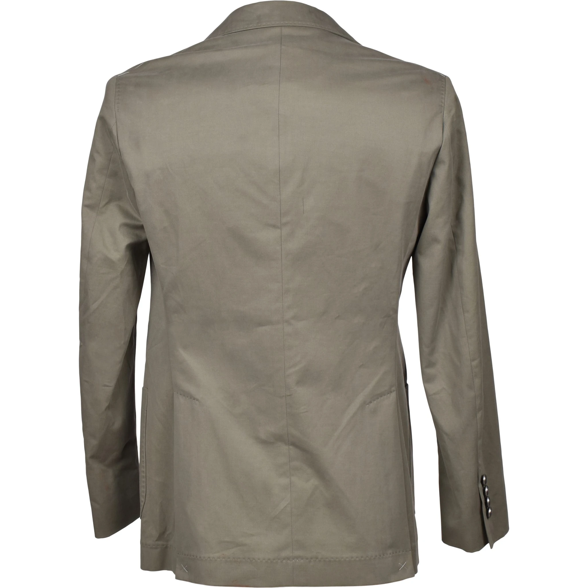 Green Cotton Blazer