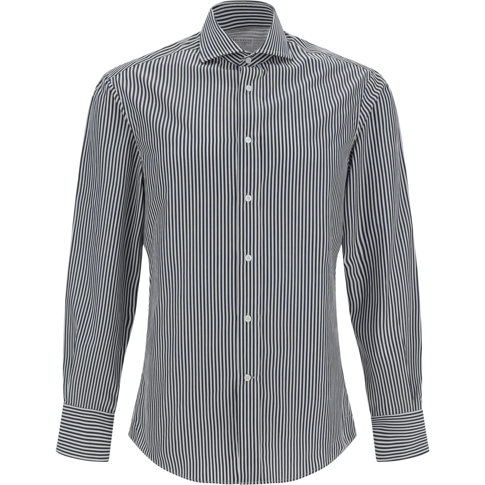 Bicolor Cotton Pattern Shirt