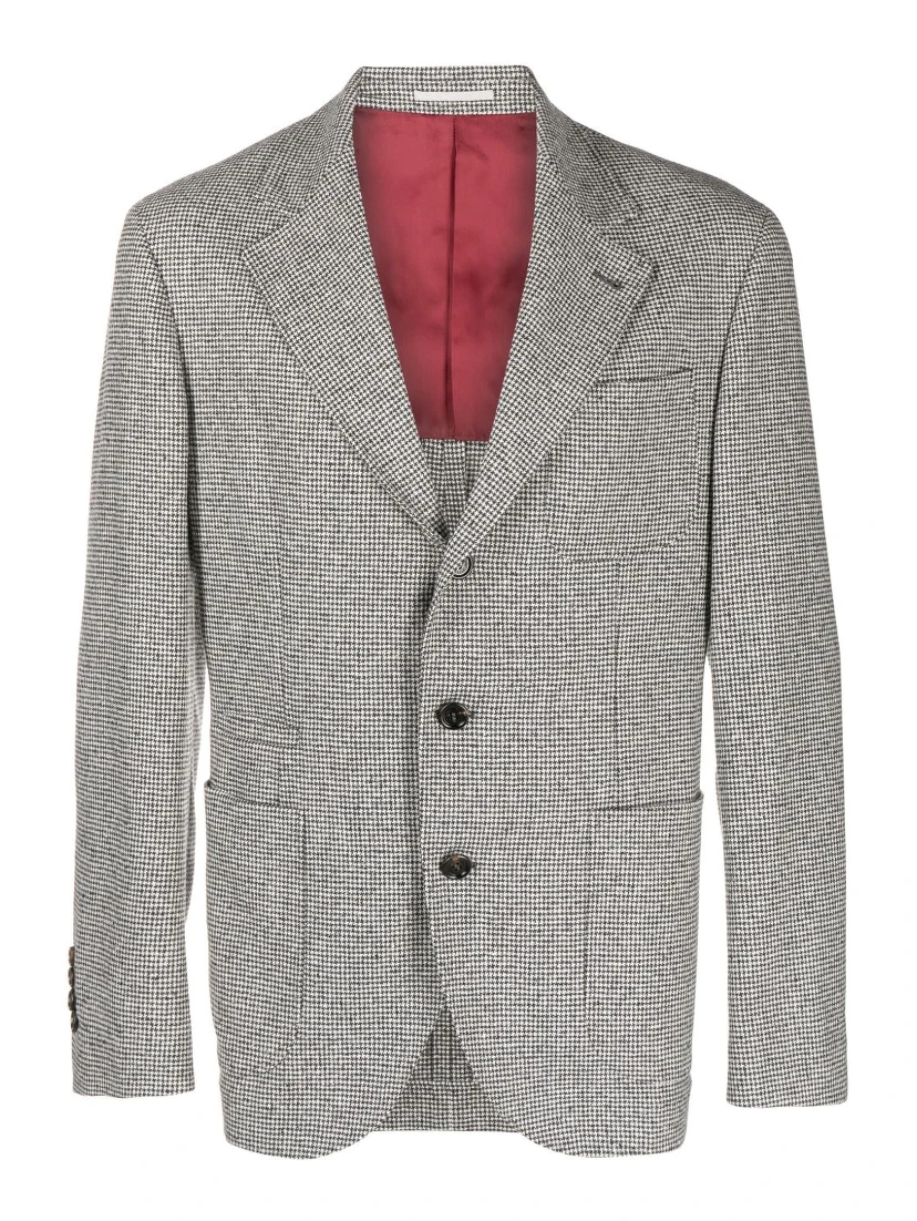 Gray Wool Two-Piece Suit
