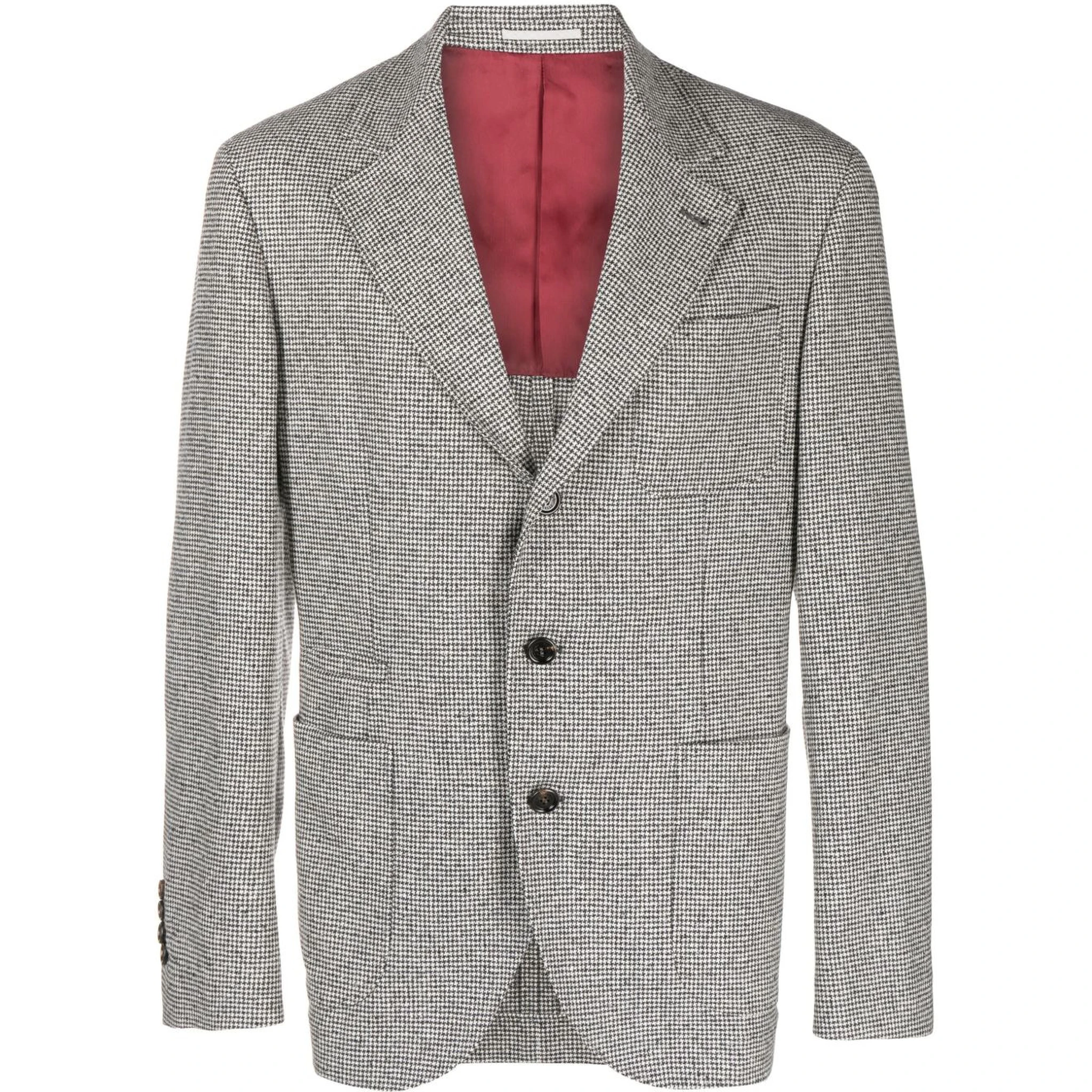 Gray Wool Two-Piece Suit