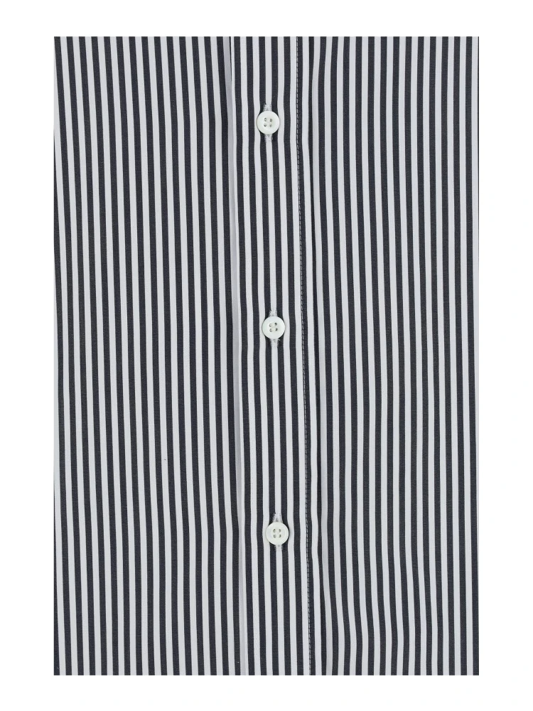 Bicolor Cotton Pattern Shirt alternative