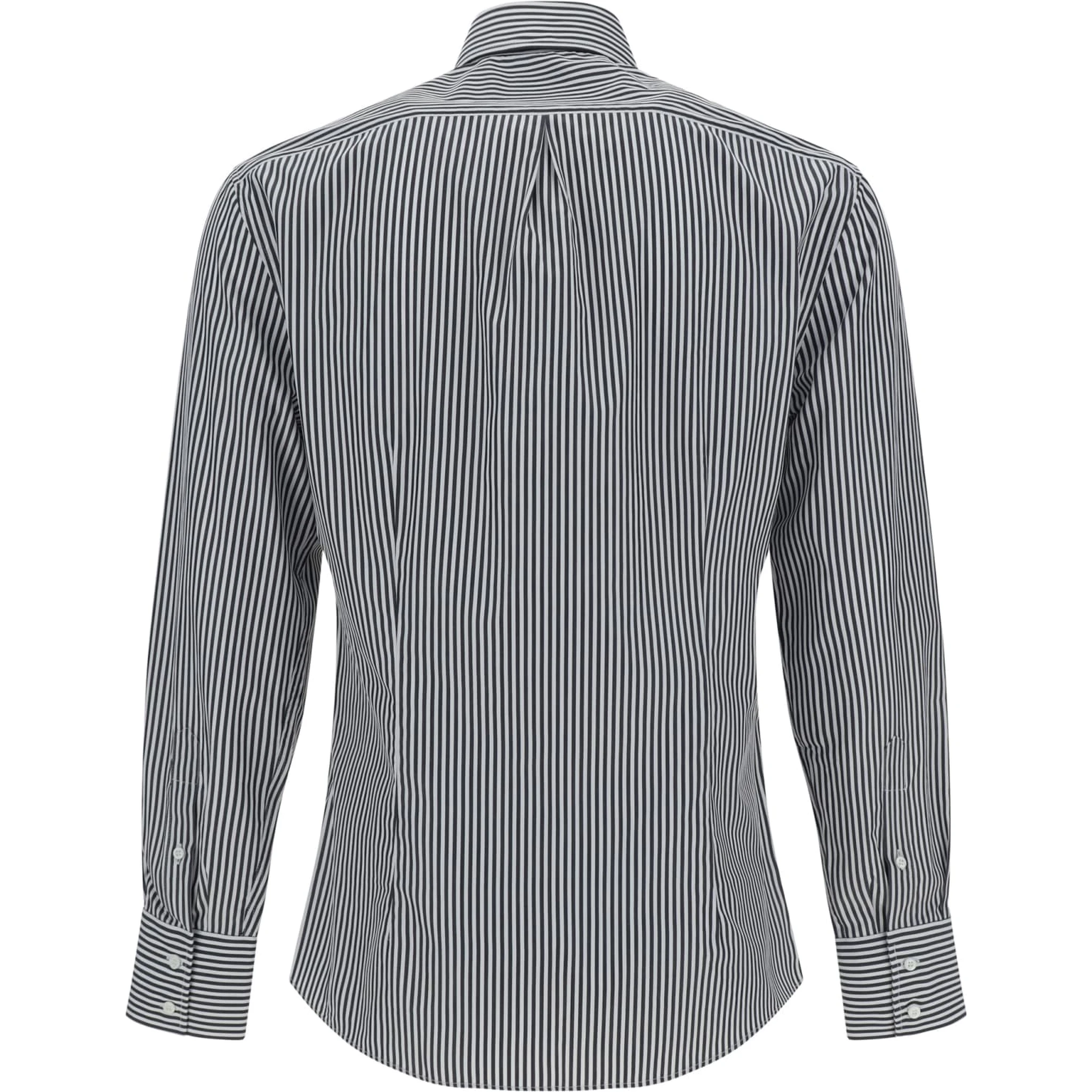 Bicolor Cotton Pattern Shirt