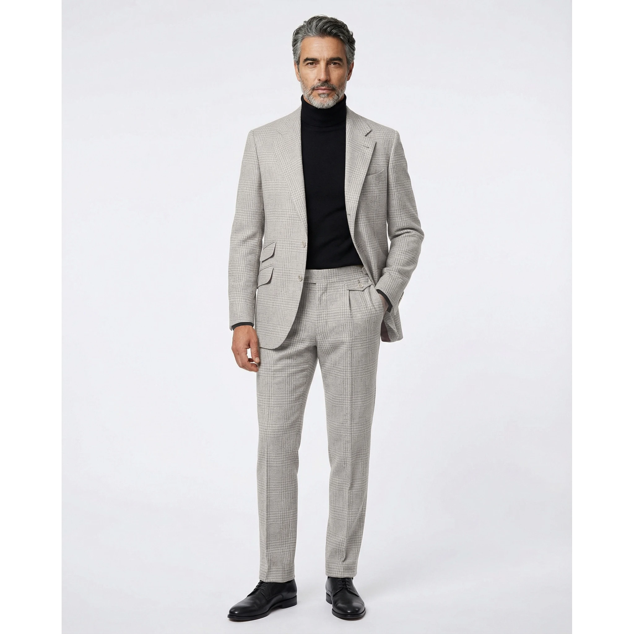 Beige Wool Blazer