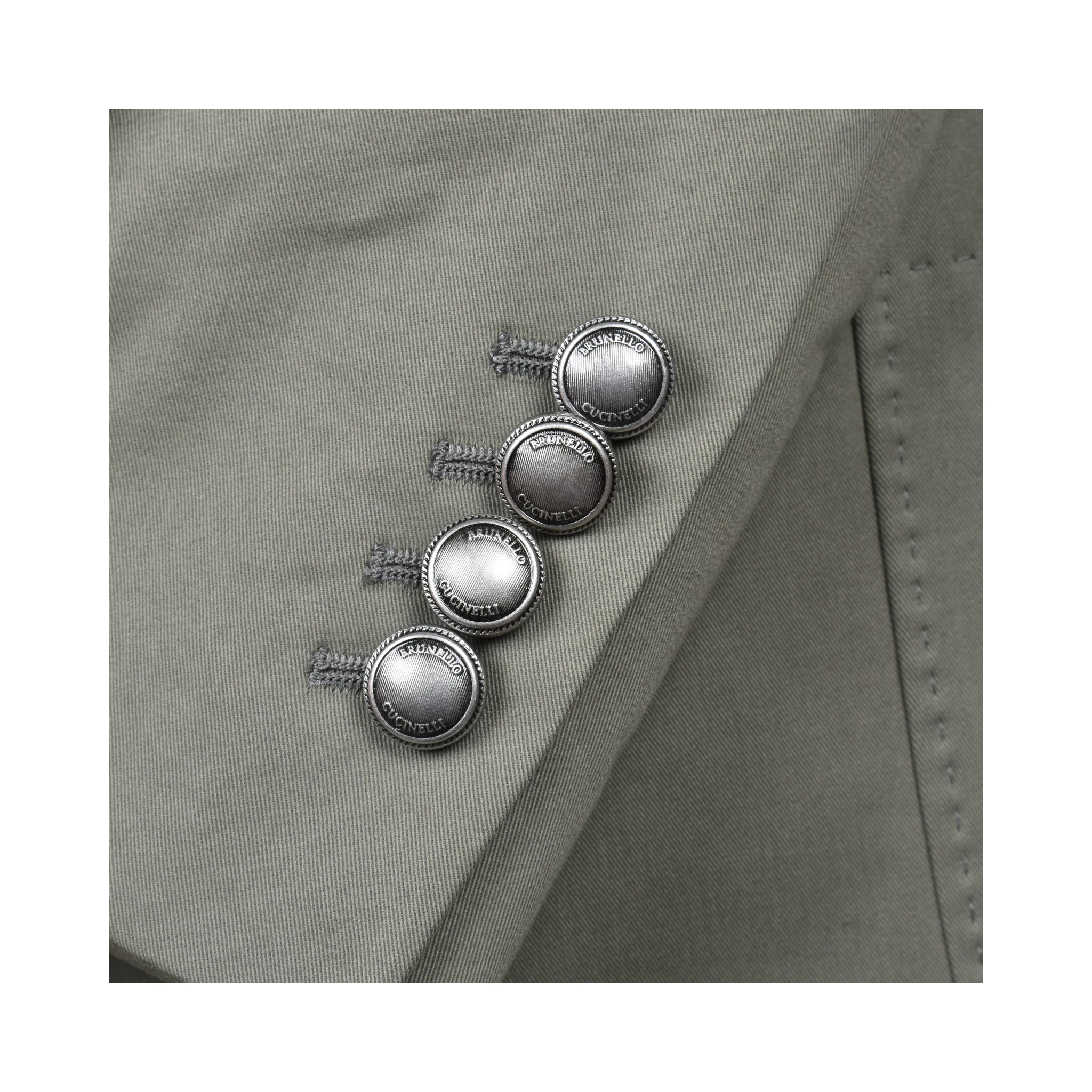 Green Cotton Blazer