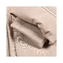 Beige Cotton Full-Length Jacket