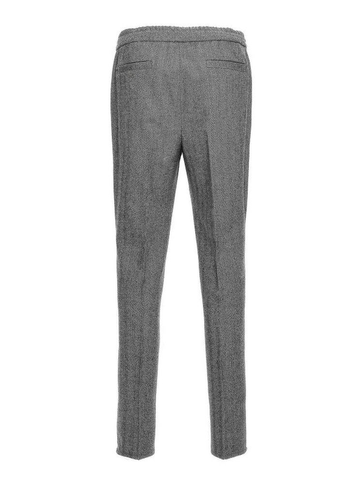 Gray Wool Casual Pants alternative