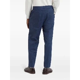 Blue Cotton Pants