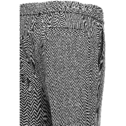 Gray Wool Casual Pants