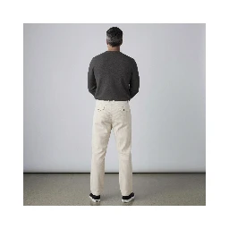 White Cotton Pants