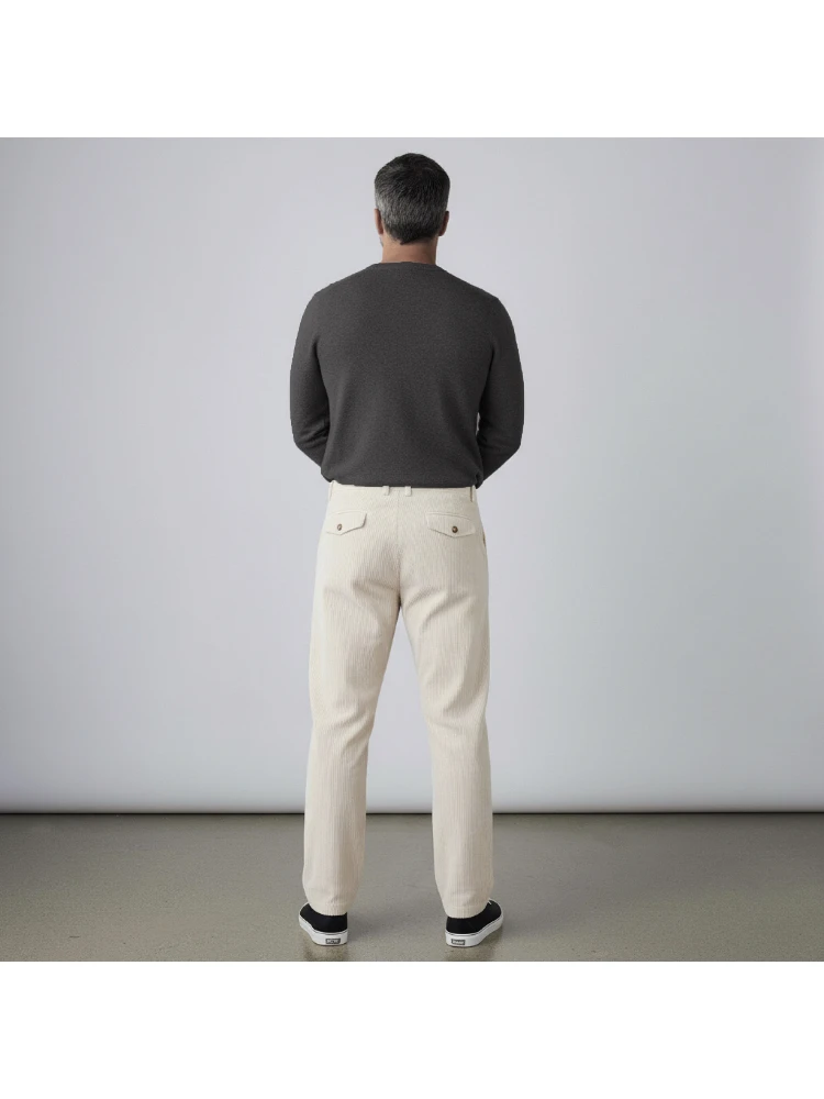 White Cotton Pants alternative