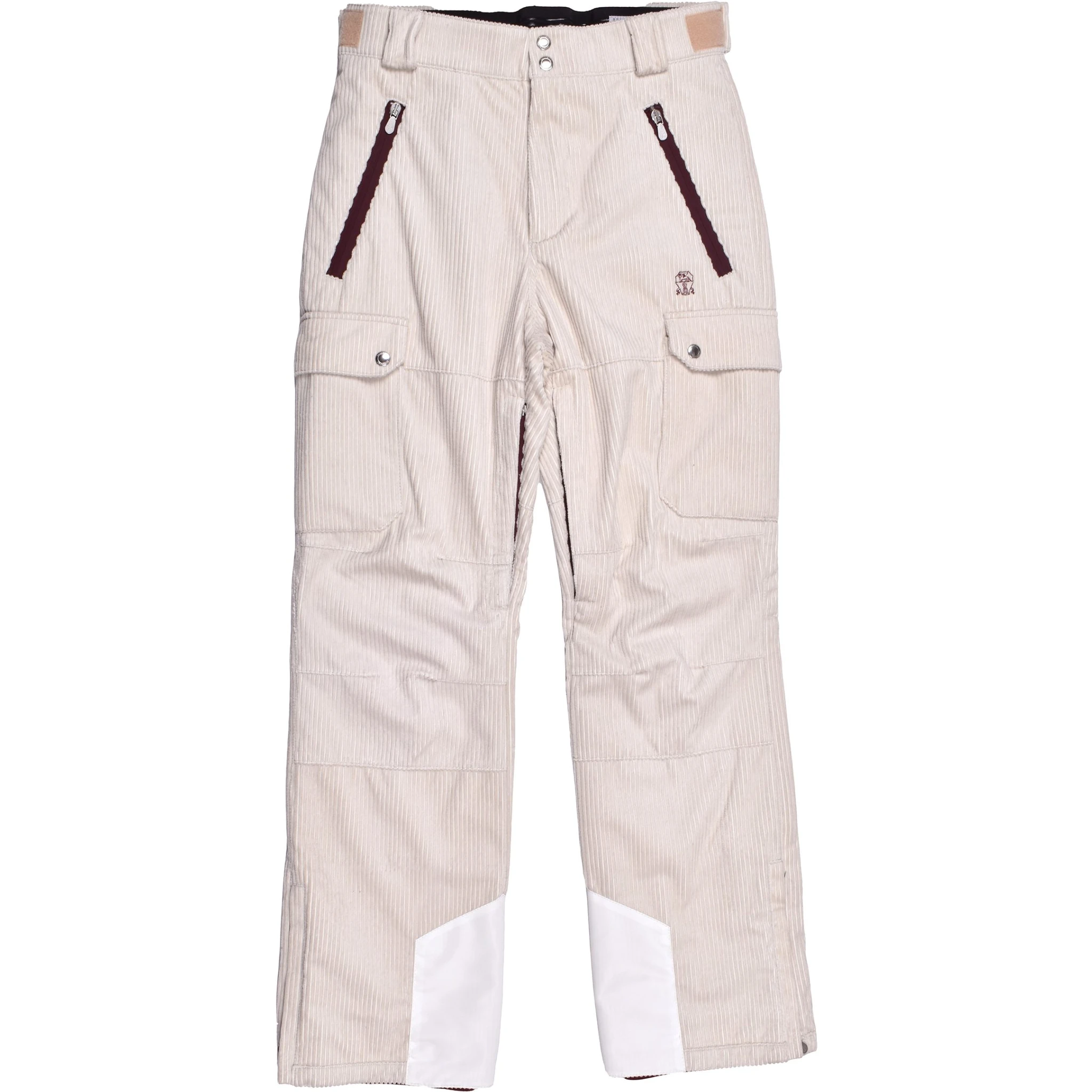 Bicolor Cotton Athletic Pants