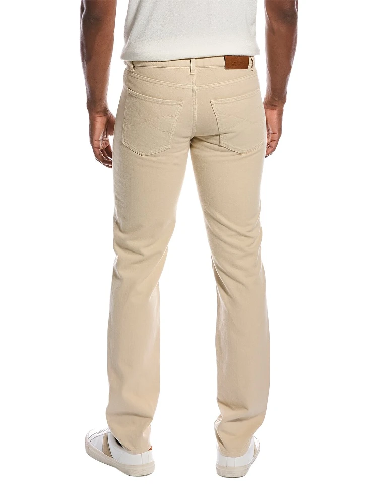 Beige Cotton Casual Pants alternative