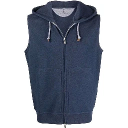 سويت شيرت قطني أزرق