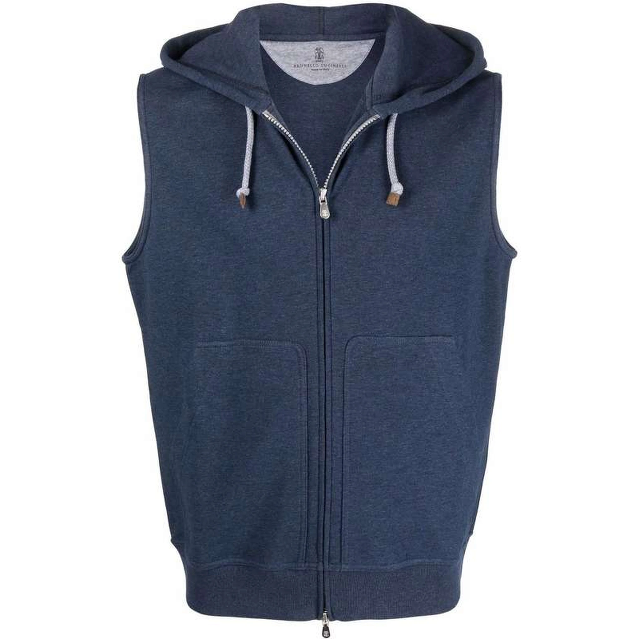 سويت شيرت قطني أزرق