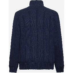 Blue Cashmere Jackets And Coat