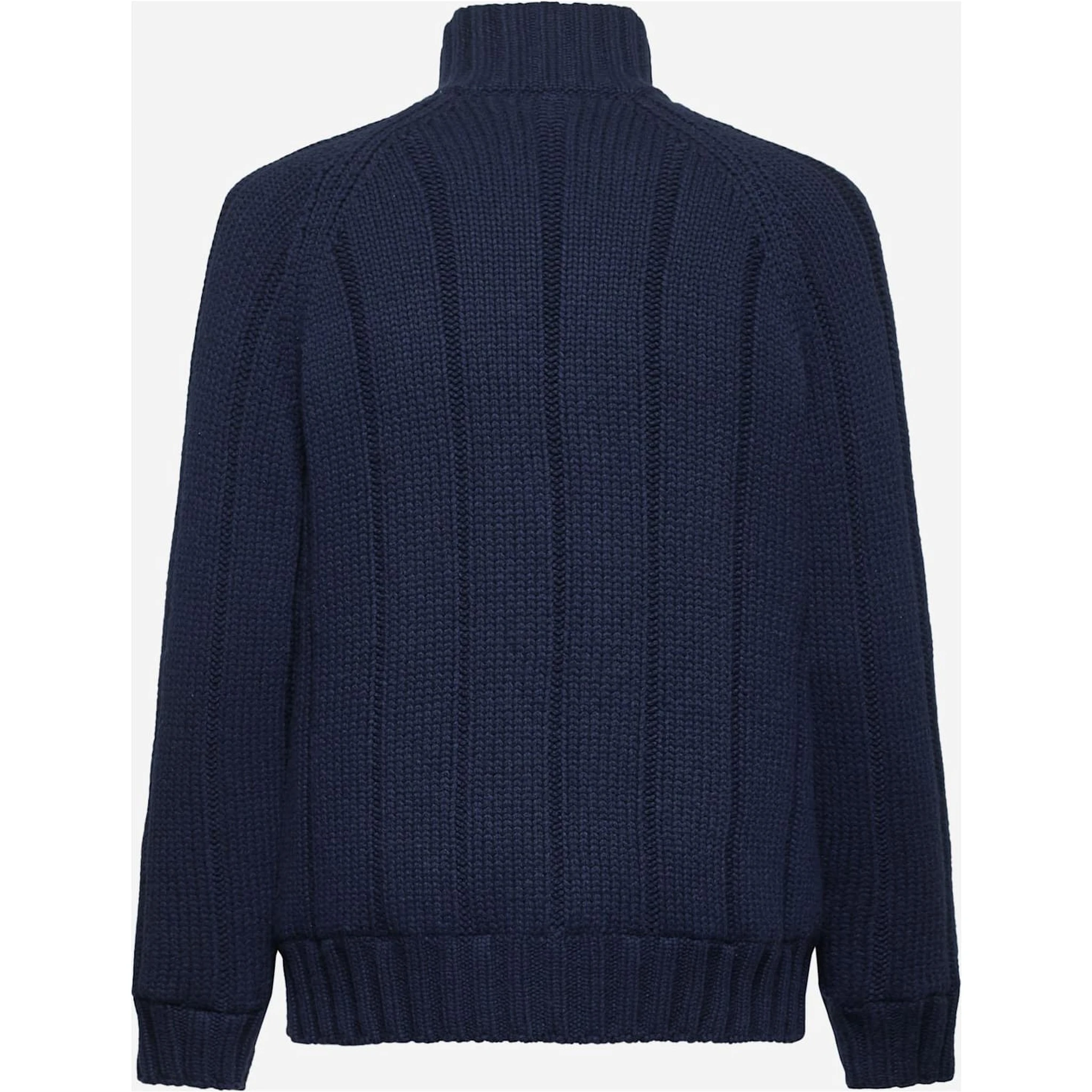 Blue Cashmere Jackets And Coat