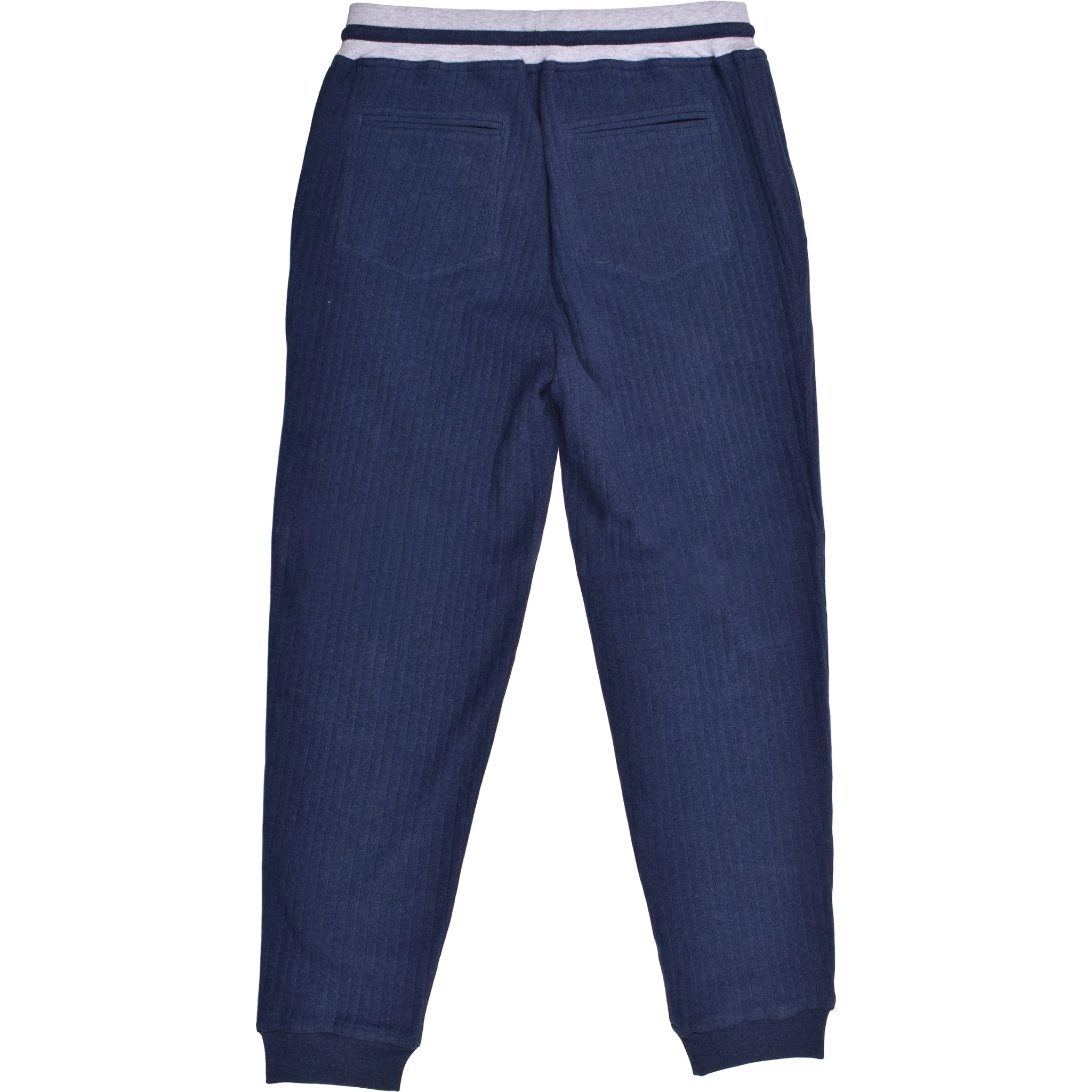 Blue Cotton Joggers (Workout Pants)