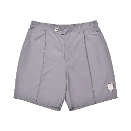 Gray Polyester Shorts