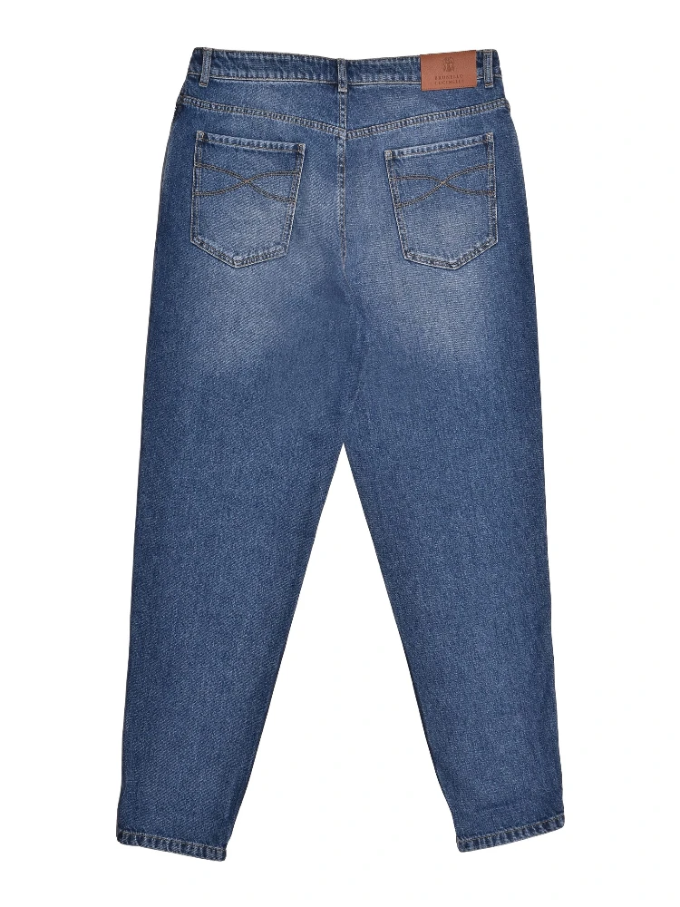 Blue Cotton Relaxed Fit Jeans alternative