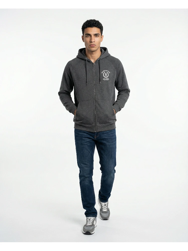 Gray Cotton Sweatshirt