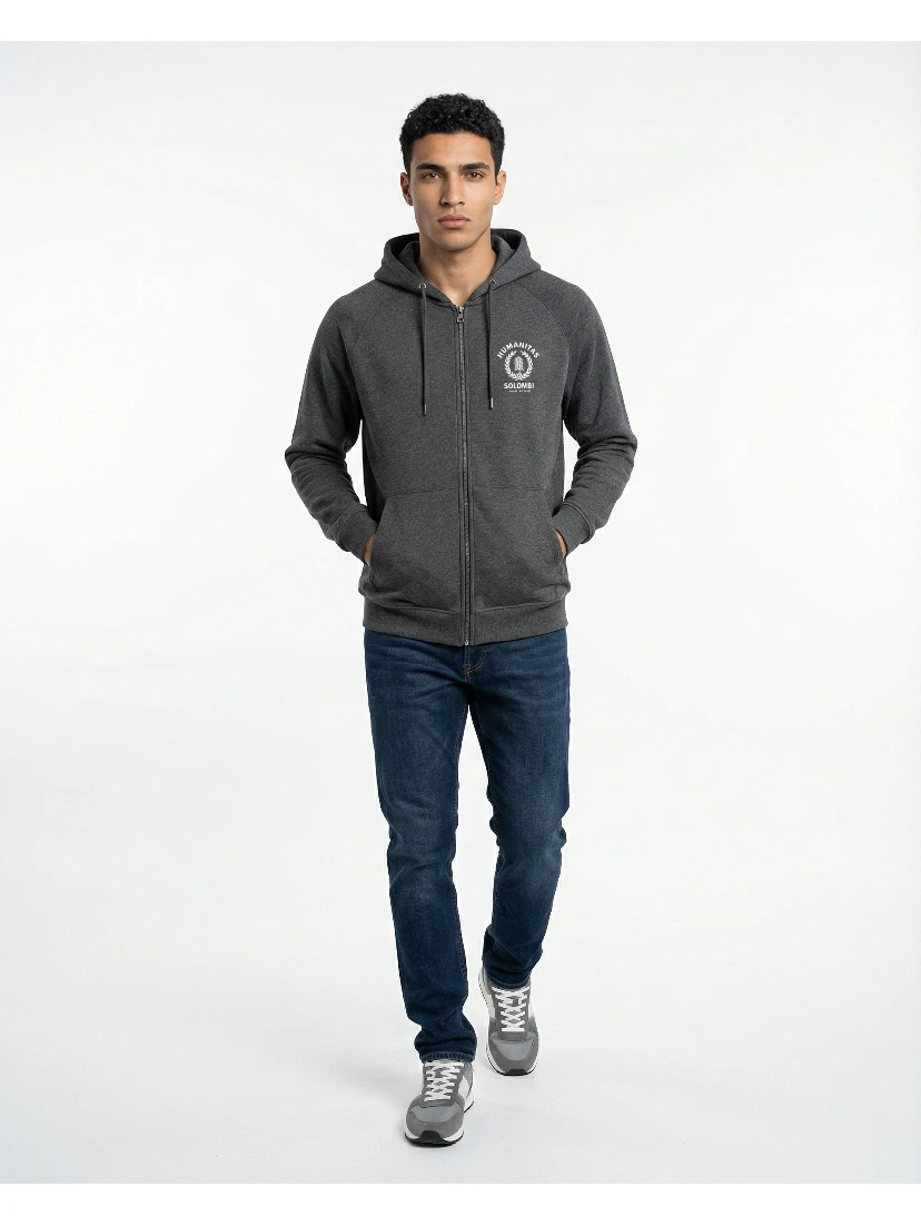 Gray Cotton Sweatshirt