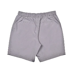 Gray Polyester Shorts