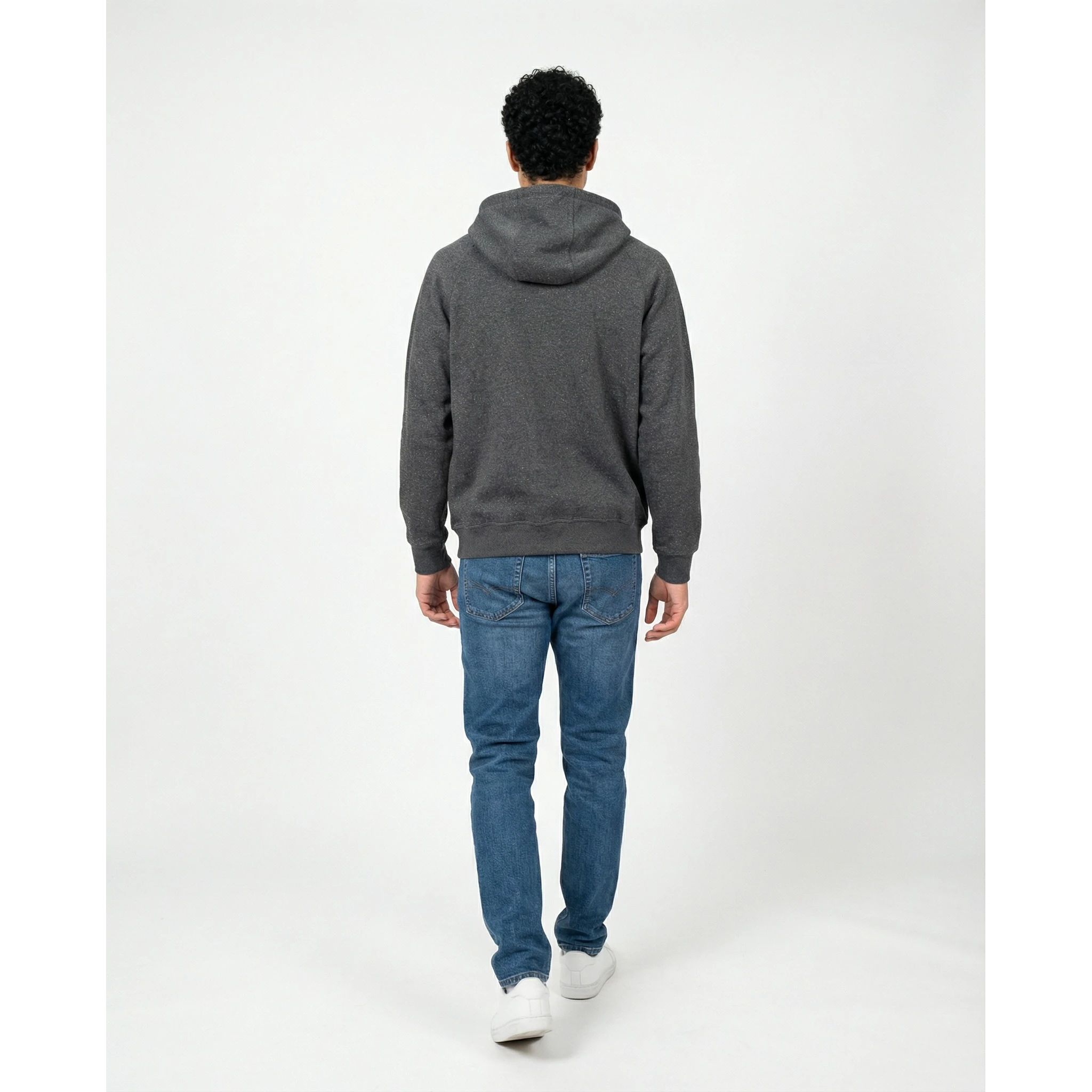 سويت شيرت قطني رمادي