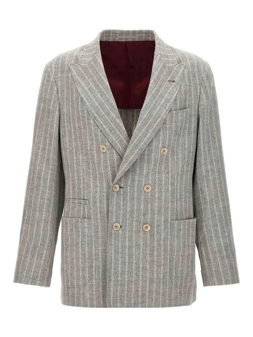Pearl Leather Coat