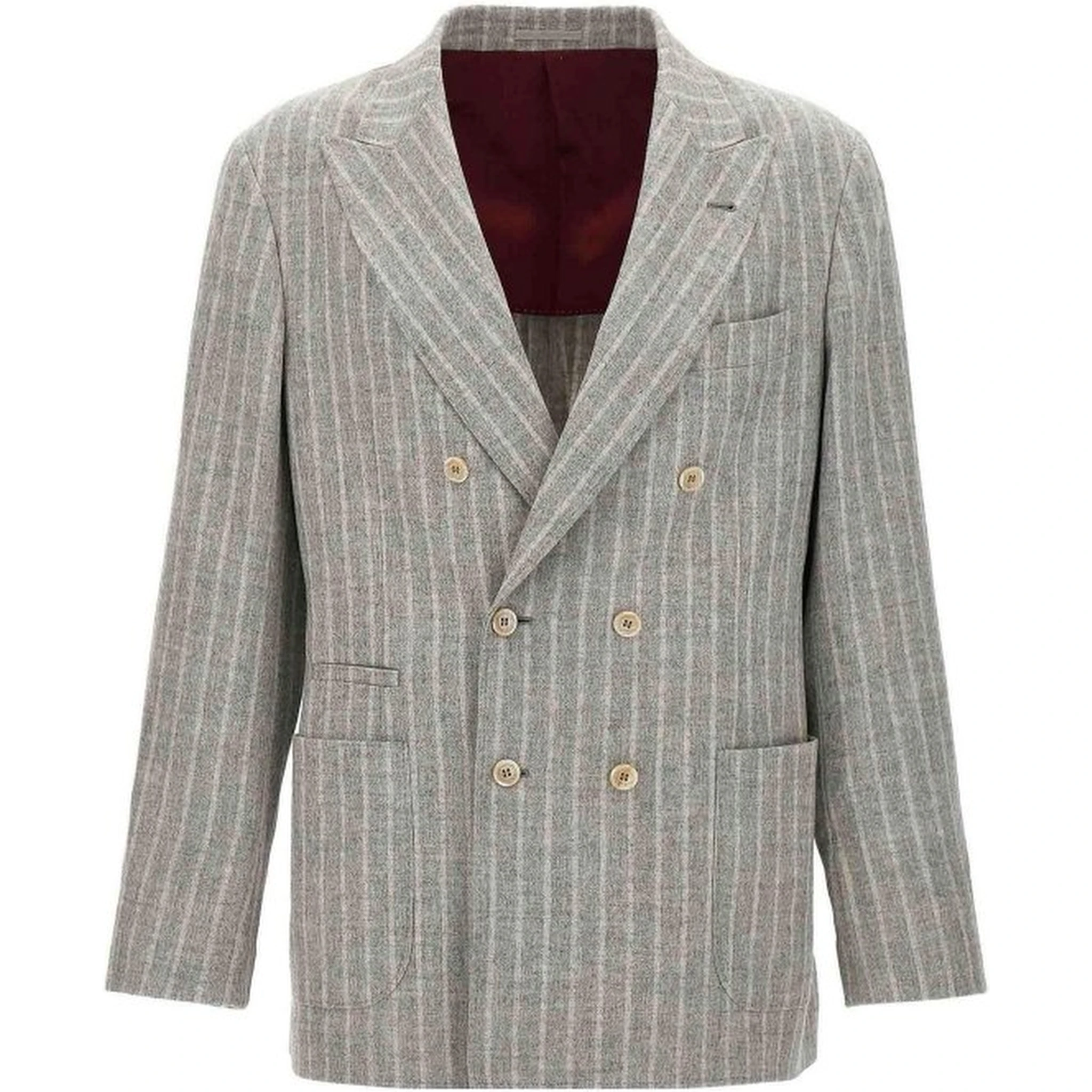 Pearl Leather Coat