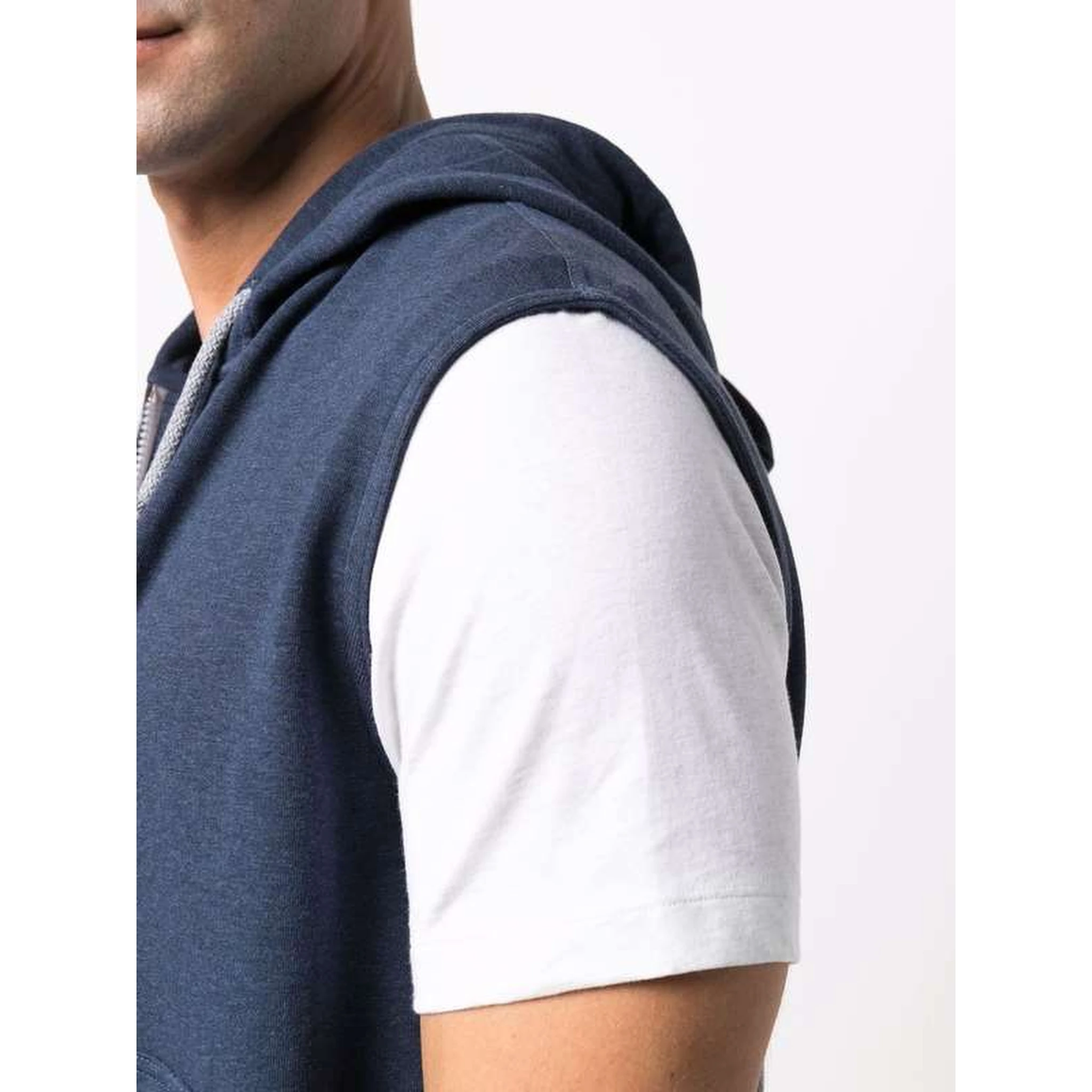 سويت شيرت قطني أزرق