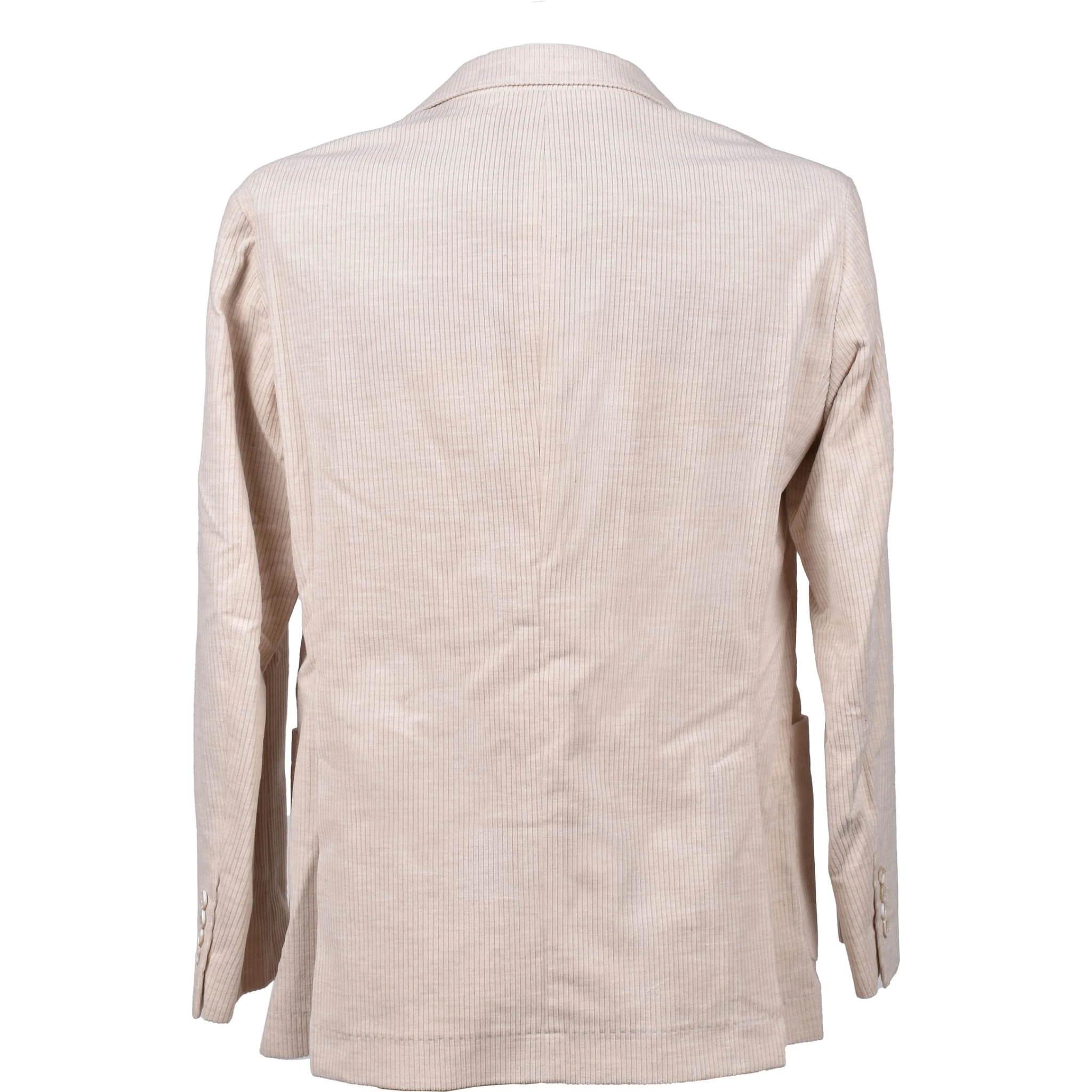 Beige Cotton Blazer