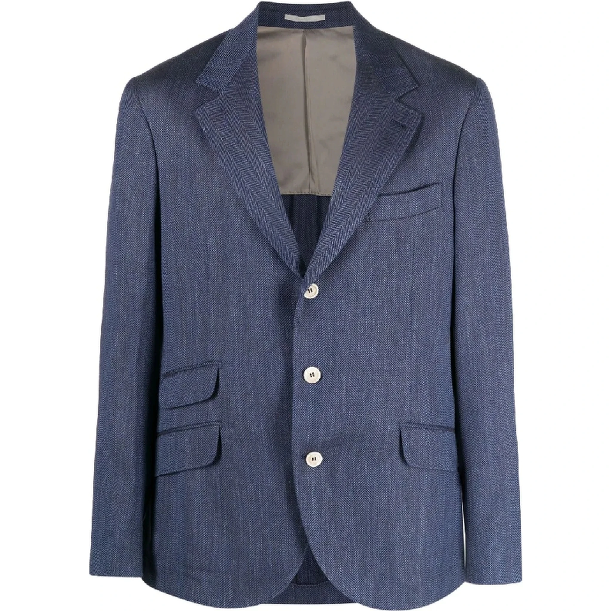 Blue Wool Jackets And Coat