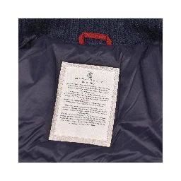 Blue Cashmere Jackets And Coat