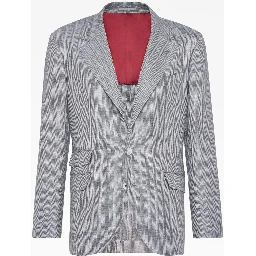 Gray Wool Blazer