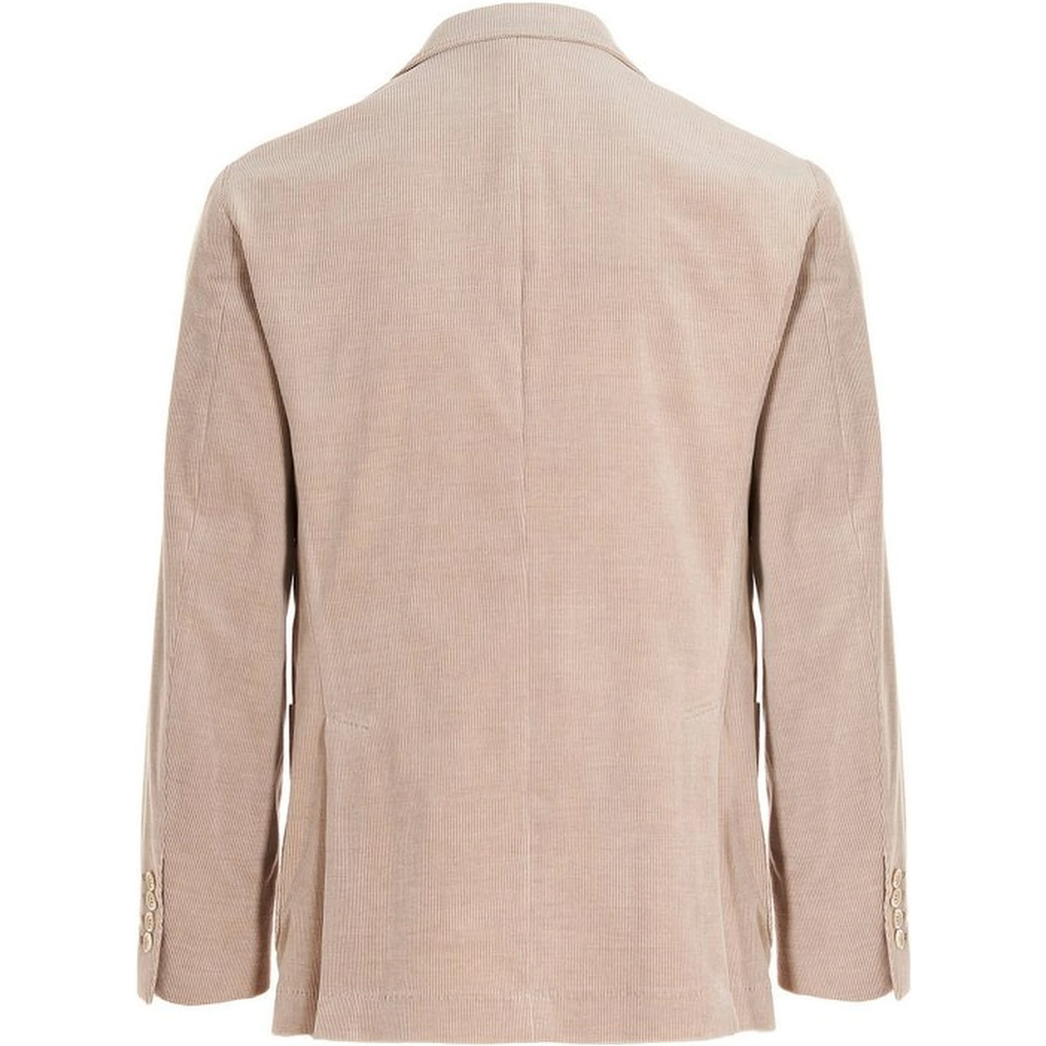 Beige Cotton Blazer