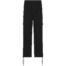 Black Fibres Casual Pants