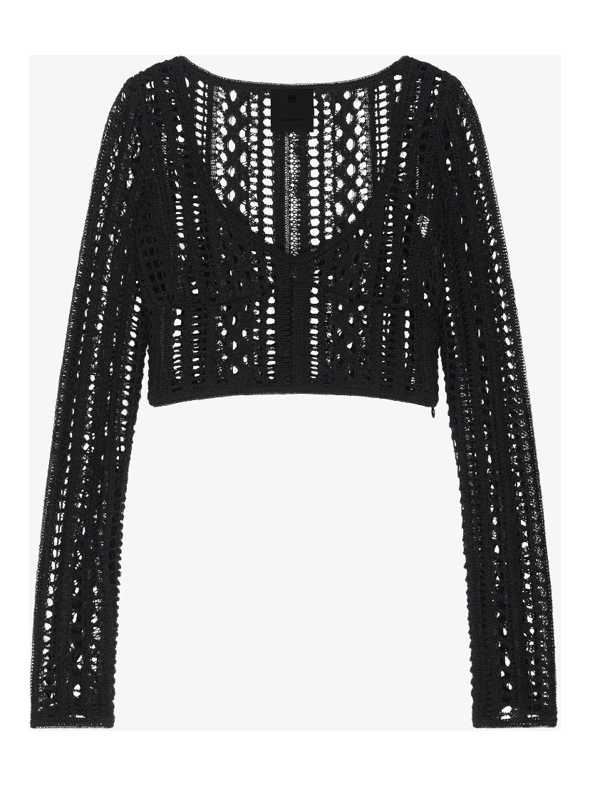 Black Fibres Sweatshirt