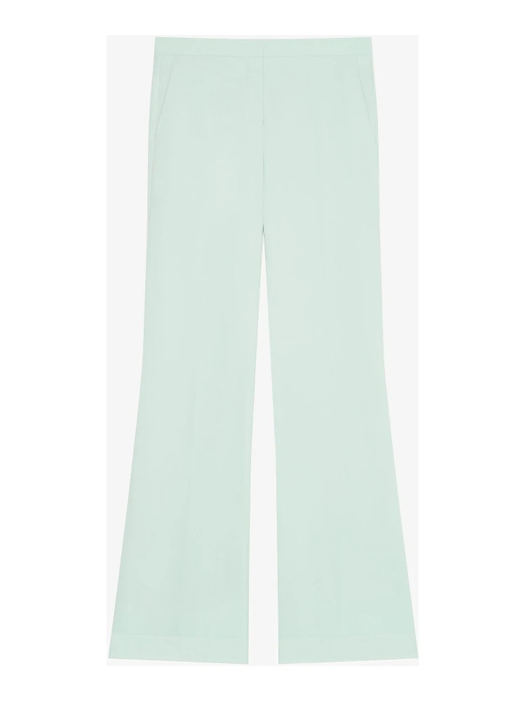 Green Fibres Flared Pants
