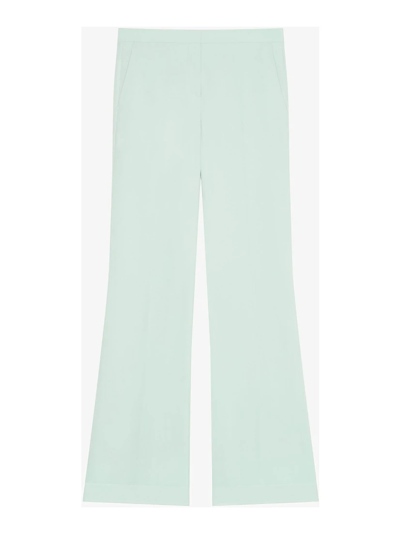 Green Fibres Flared Pants